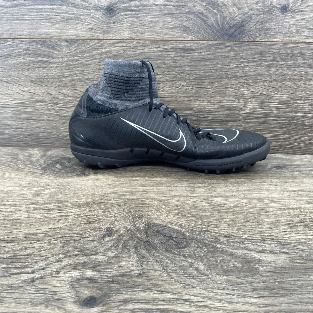 Nike MercurialX Proximo II TF Youth 4.5Y Black Soccer Turf Shoes 831972-001